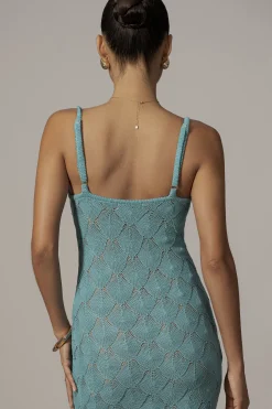 Aqua Gabriela Knit Maxi Dress*JLUXLABEL Discount