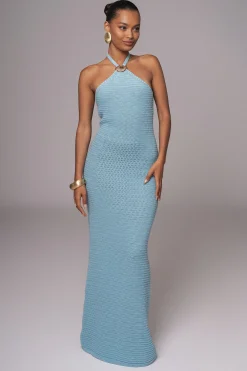 Aqua Overseas Halter Maxi Dress*JLUXLABEL Online