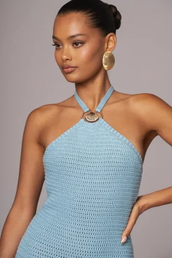 Aqua Overseas Halter Maxi Dress*JLUXLABEL Online