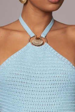 Aqua Overseas Halter Maxi Dress*JLUXLABEL Online