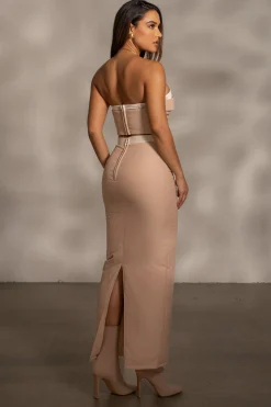 Beige Addyson Skirt Set*JLUXLABEL Online