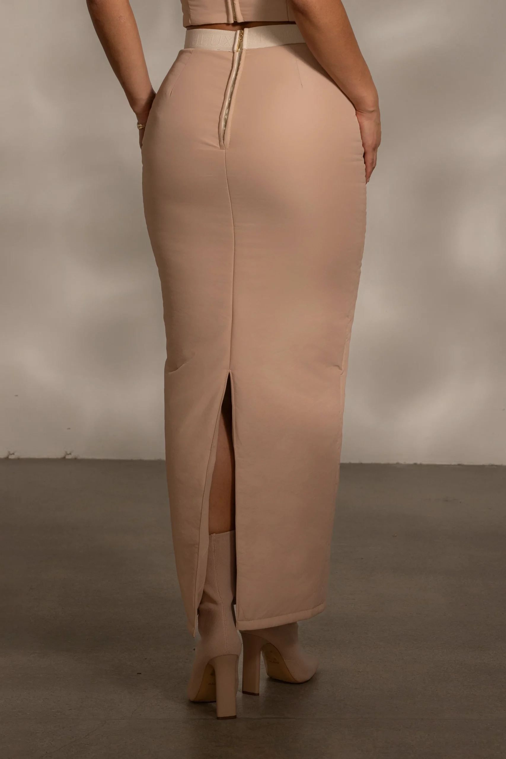 Beige Addyson Skirt Set*JLUXLABEL Online