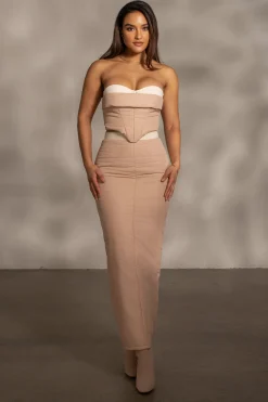 Beige Addyson Skirt Set*JLUXLABEL Online