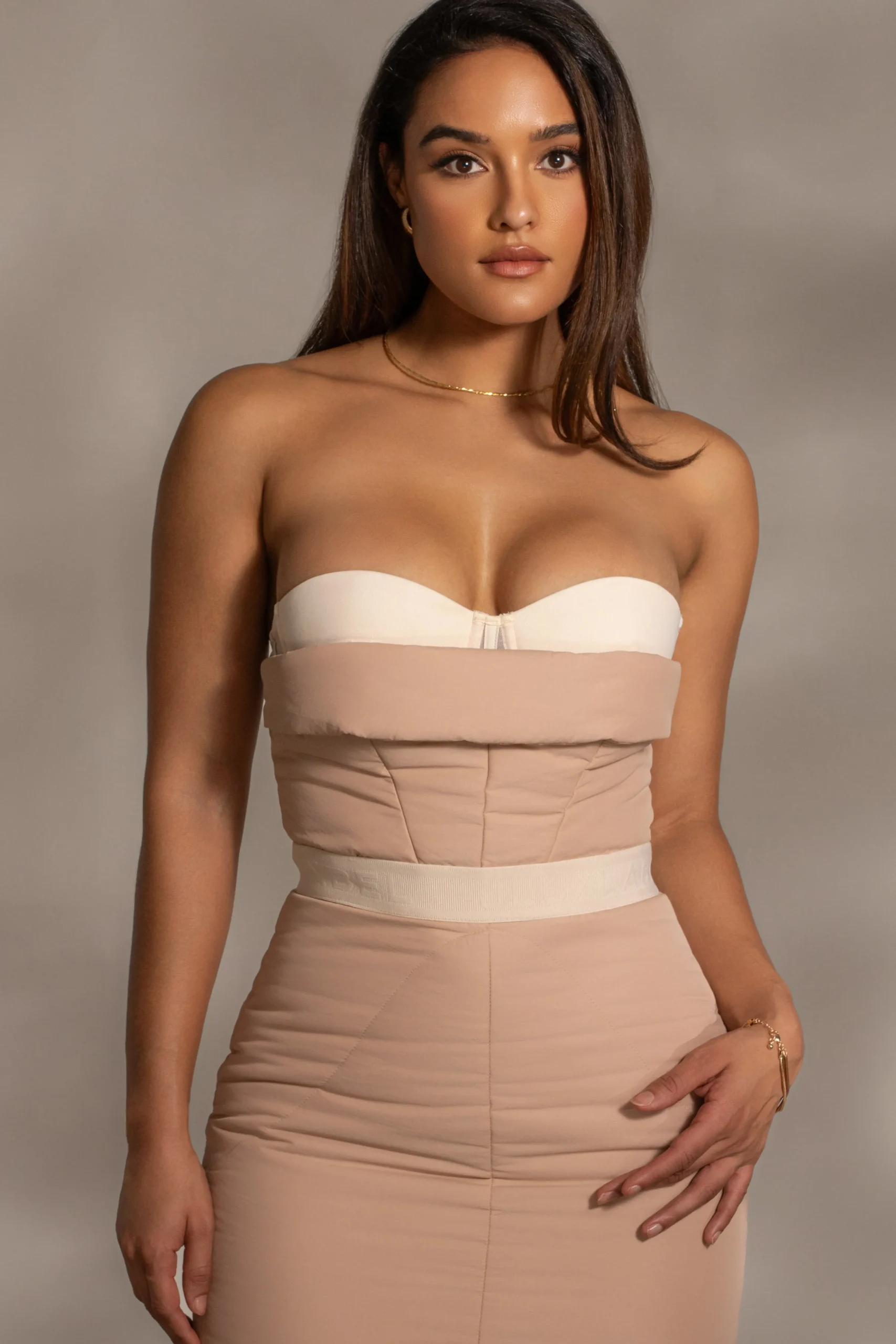 Beige Addyson Skirt Set*JLUXLABEL Online