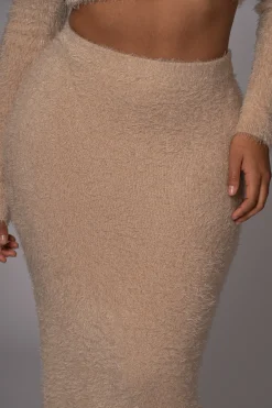 Beige Annette Sweater Knit Skirt Set*JLUXLABEL Outlet