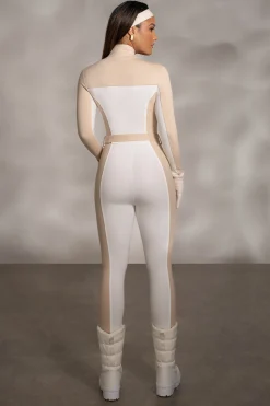 Beige Arctic Rush Ski Suit*JLUXLABEL Outlet