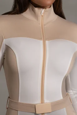 Beige Arctic Rush Ski Suit*JLUXLABEL Outlet