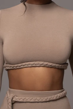 Beige City Love Two-Piece Skirt Set*JLUXLABEL Online