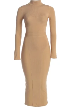 Beige Dakotah Midi Dress*JLUXLABEL Hot