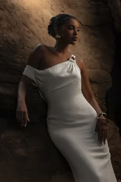 Beige Escape Linen Dress*JLUXLABEL New