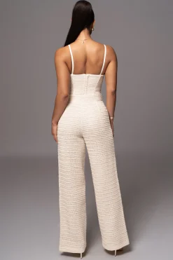 Beige Francine Pants*JLUXLABEL New