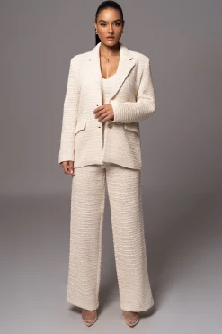 Beige Francine Pants*JLUXLABEL New