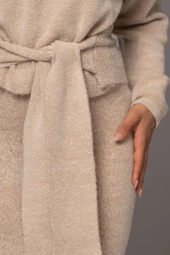 Beige Ivy Sweater Knit Pant Set*JLUXLABEL Clearance