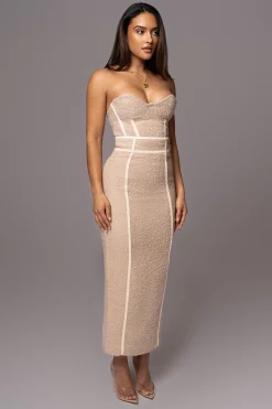 Beige Jozie Bustier Top*JLUXLABEL New