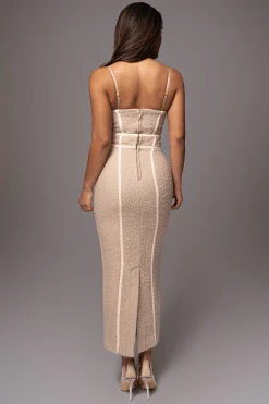 Beige Jozie Bustier Top*JLUXLABEL New