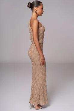 Beige La Costa One Shoulder Dress*JLUXLABEL Sale