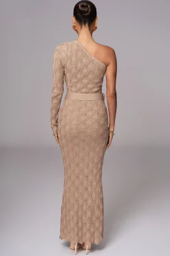 Beige La Costa One Shoulder Dress*JLUXLABEL Sale