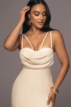 Beige Linen Visions Of You Dress*JLUXLABEL Best