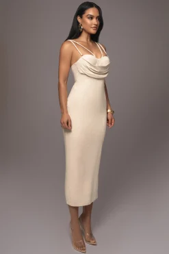Beige Linen Visions Of You Dress*JLUXLABEL Best