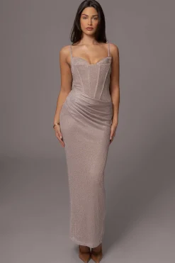 Beige Lush Life Maxi Dress*JLUXLABEL New