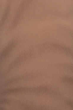 Beige Nina Mesh Pants*JLUXLABEL Clearance