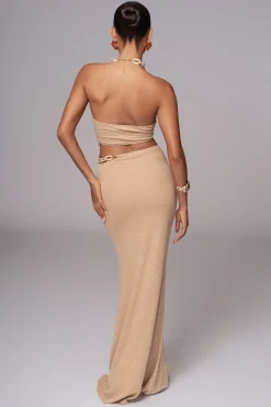 Beige Summer Horizon Skirt Set*JLUXLABEL Hot
