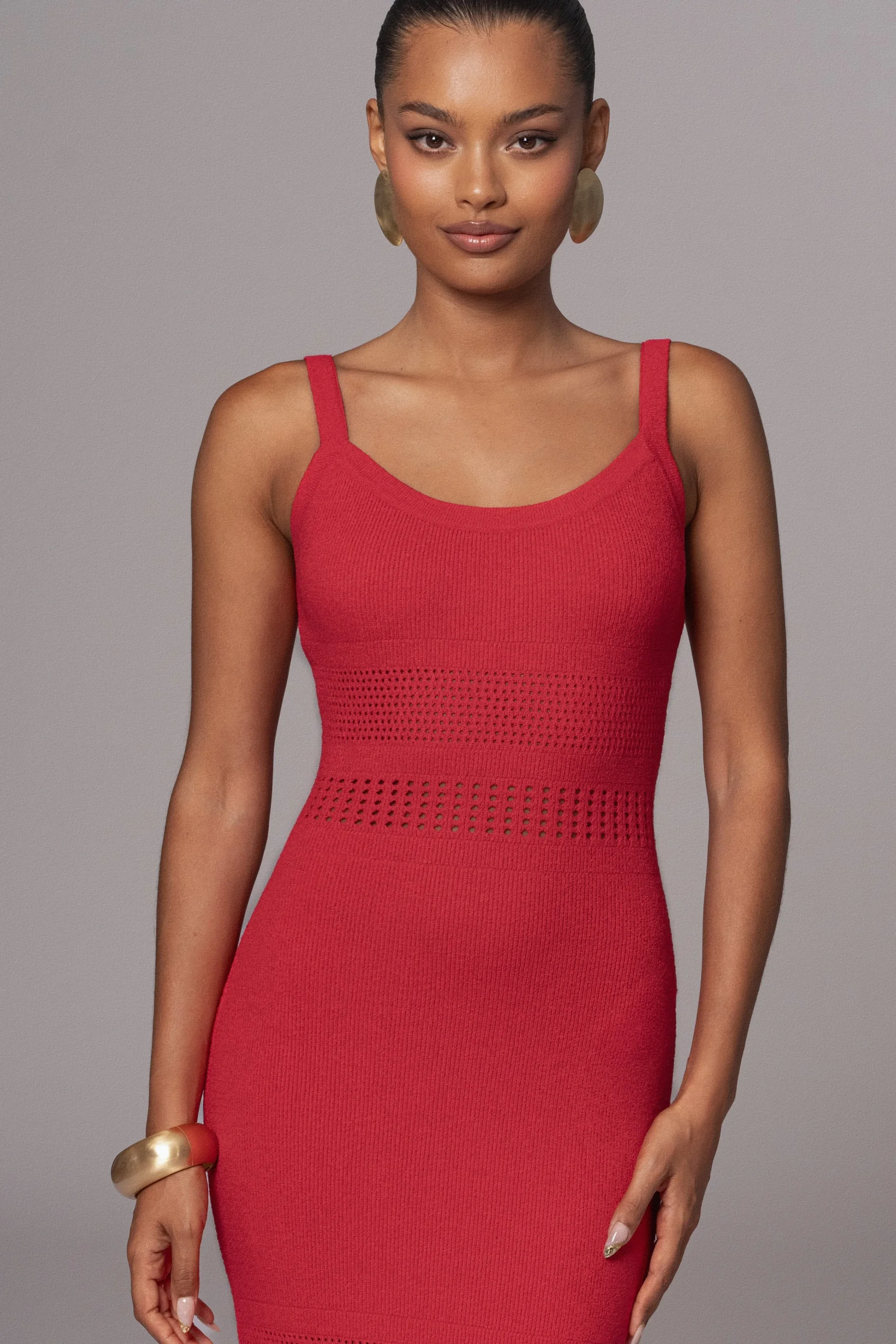 Berry Palm Springs Knit Maxi Dress*JLUXLABEL Fashion