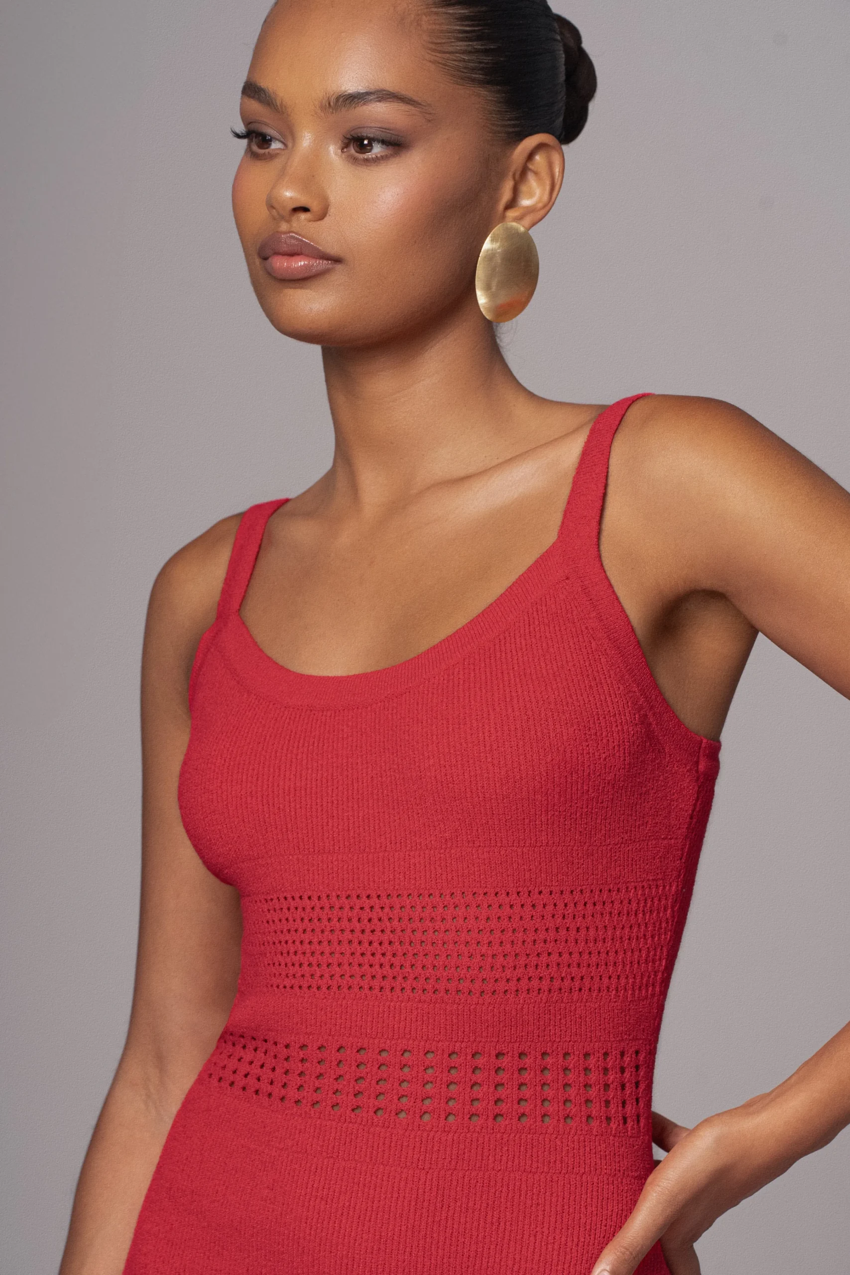 Berry Palm Springs Knit Maxi Dress*JLUXLABEL Fashion