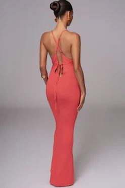 Berry Sun Rays Knit Maxi Dress*JLUXLABEL Online