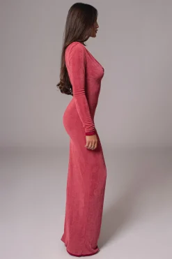 Berry/Mauve Ashton Reversible Maxi Dress*JLUXLABEL Sale