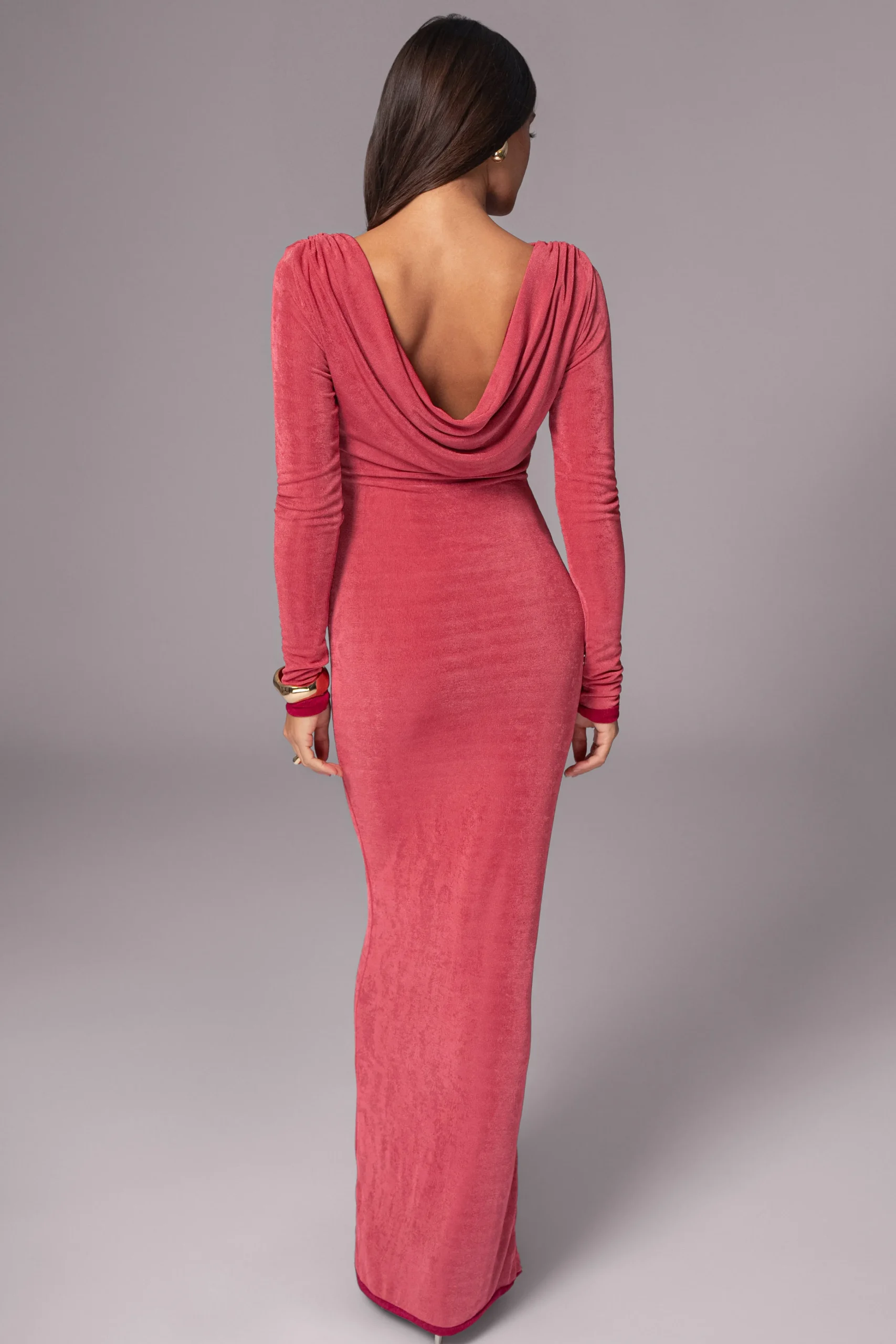 Berry/Mauve Ashton Reversible Maxi Dress*JLUXLABEL Sale