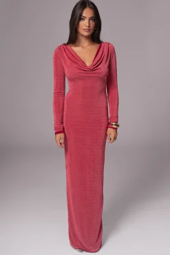 Berry/Mauve Ashton Reversible Maxi Dress*JLUXLABEL Sale