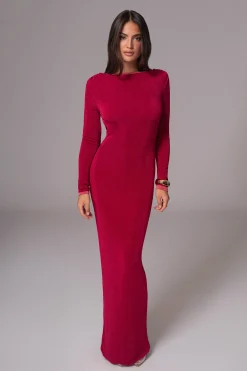 Berry/Mauve Ashton Reversible Maxi Dress*JLUXLABEL Sale