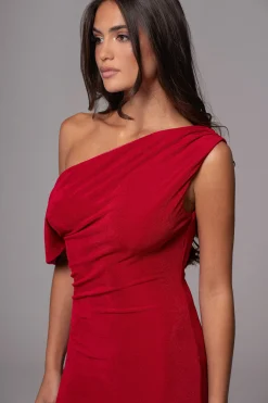 Berry/Red Classic Elegance Reversible Maxi Dress*JLUXLABEL New