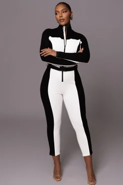 Black Arctic Rush Ski Suit*JLUXLABEL Sale