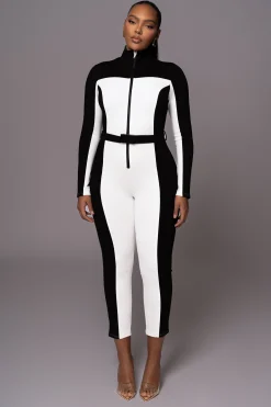 Black Arctic Rush Ski Suit*JLUXLABEL Sale