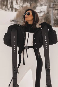 Black Arctic Rush Ski Suit*JLUXLABEL Sale