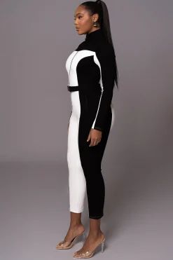 Black Arctic Rush Ski Suit*JLUXLABEL Sale