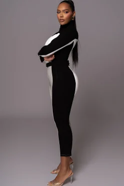 Black Arctic Rush Ski Suit*JLUXLABEL Sale