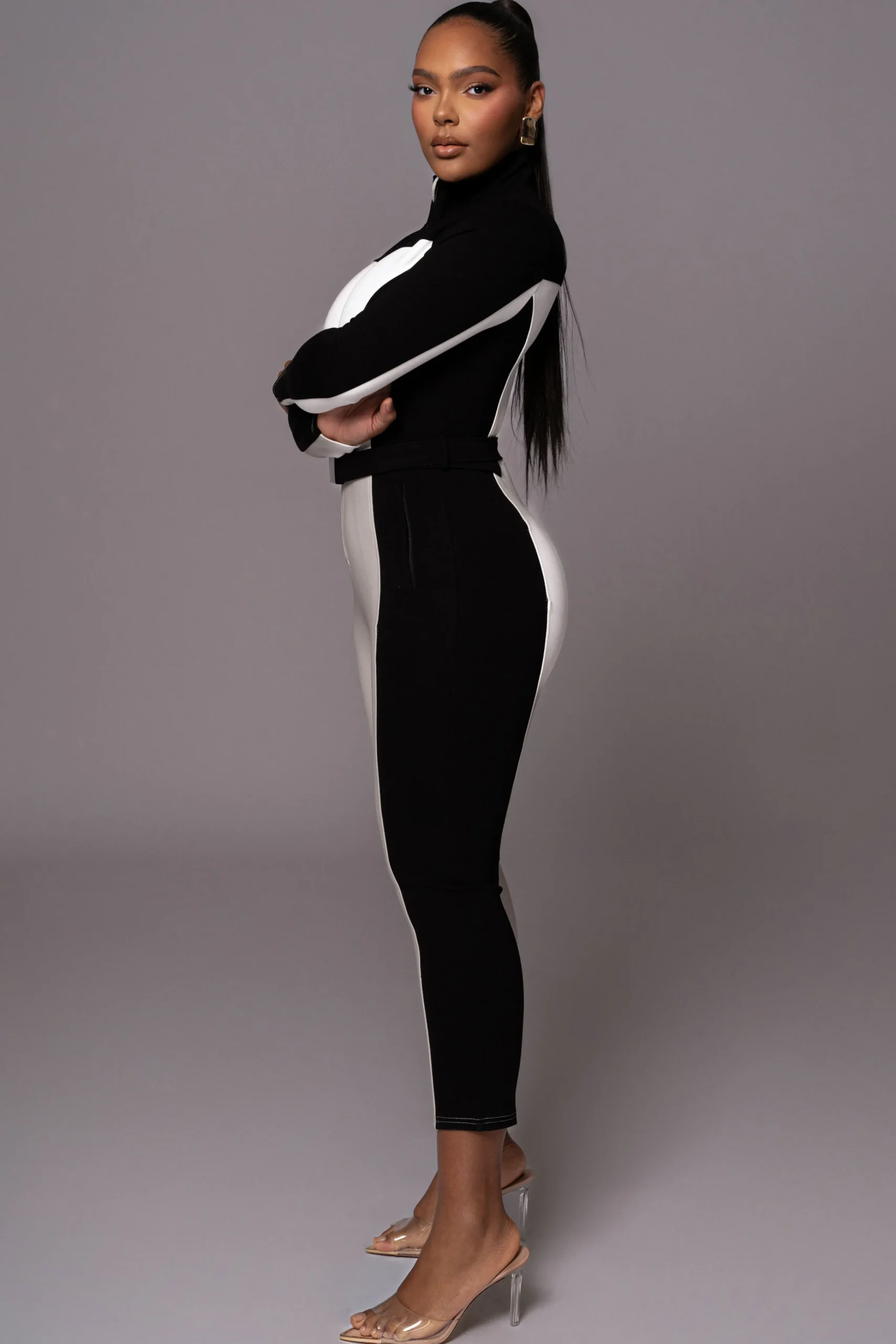 Black Arctic Rush Ski Suit*JLUXLABEL Sale