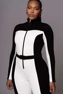 Black Arctic Rush Ski Suit*JLUXLABEL Sale