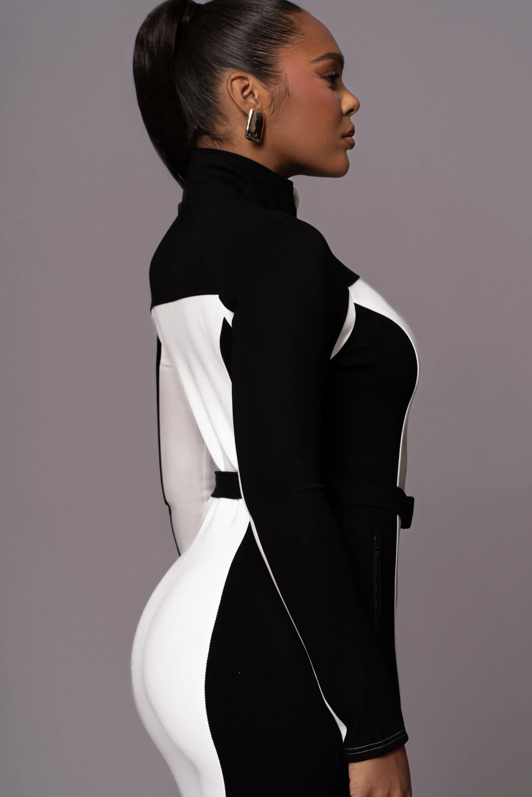 Black Arctic Rush Ski Suit*JLUXLABEL Sale