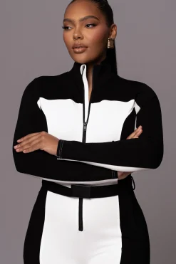 Black Arctic Rush Ski Suit*JLUXLABEL Sale