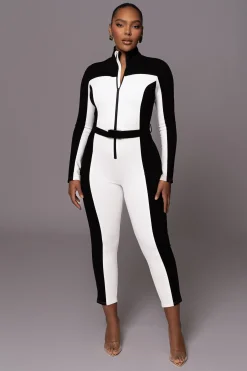 Black Arctic Rush Ski Suit*JLUXLABEL Sale