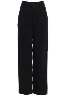 Black Back In Business Knit Trousers*JLUXLABEL Clearance