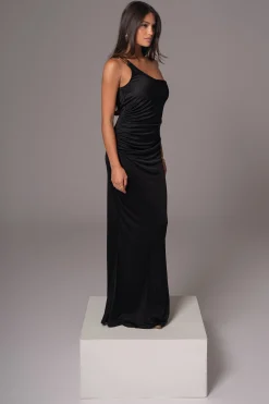 Black Birthday Maxi Dress*JLUXLABEL Clearance