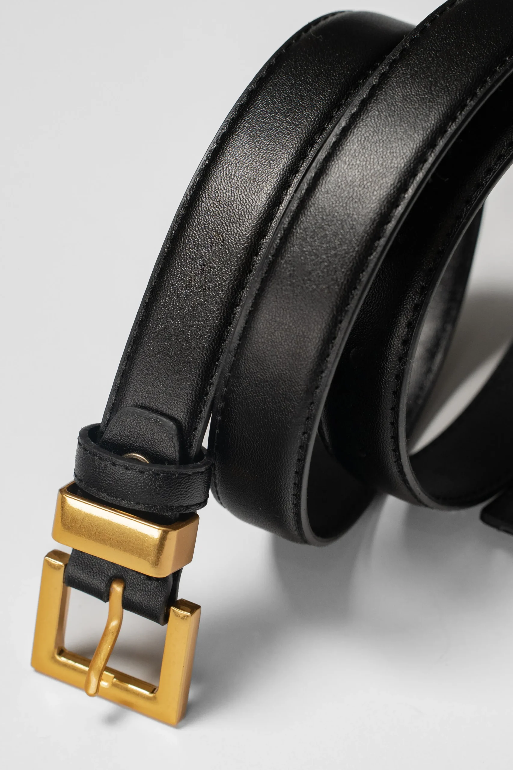 Black Bonnie Buckle Belt*JLUXLABEL Hot