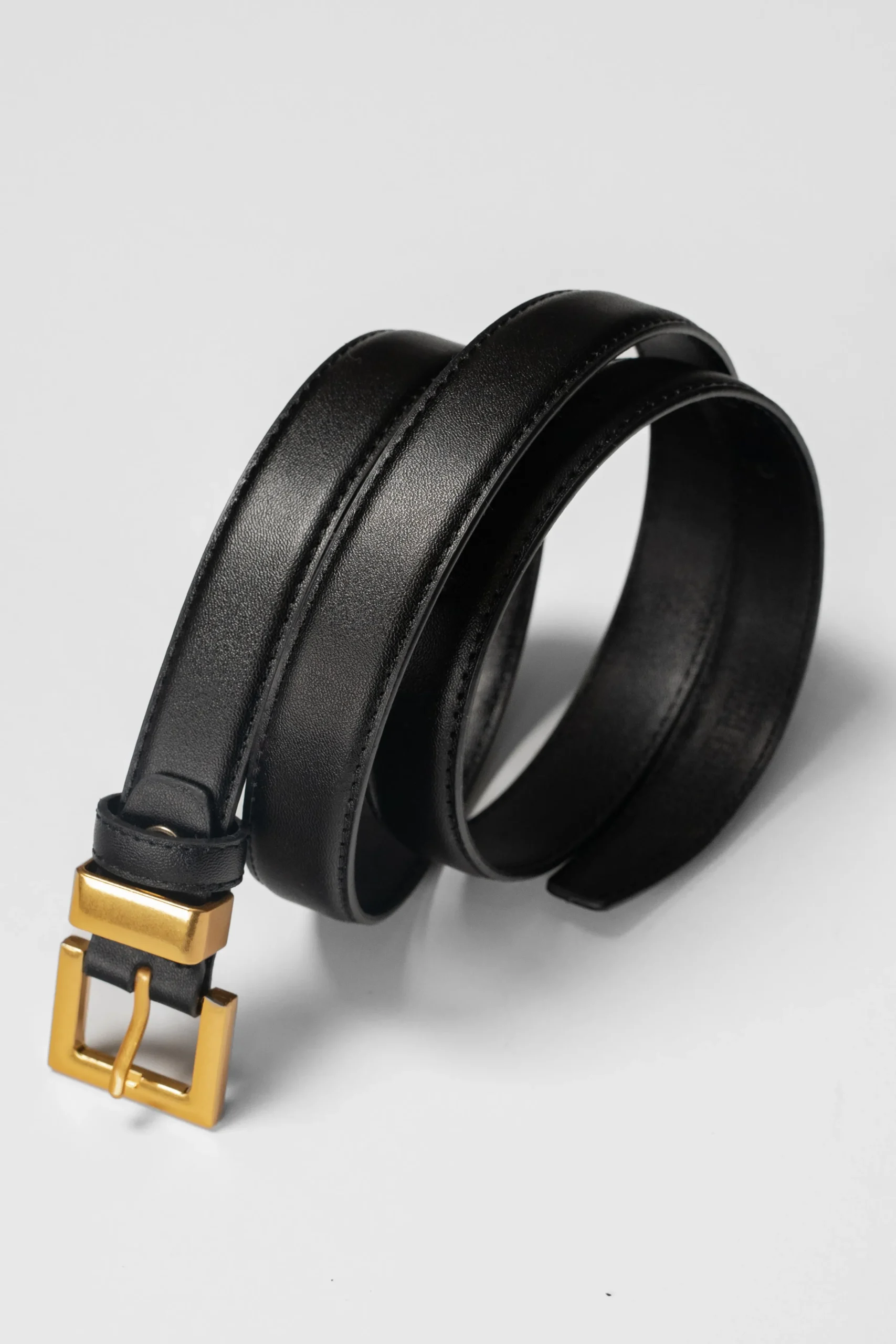 Black Bonnie Buckle Belt*JLUXLABEL Hot