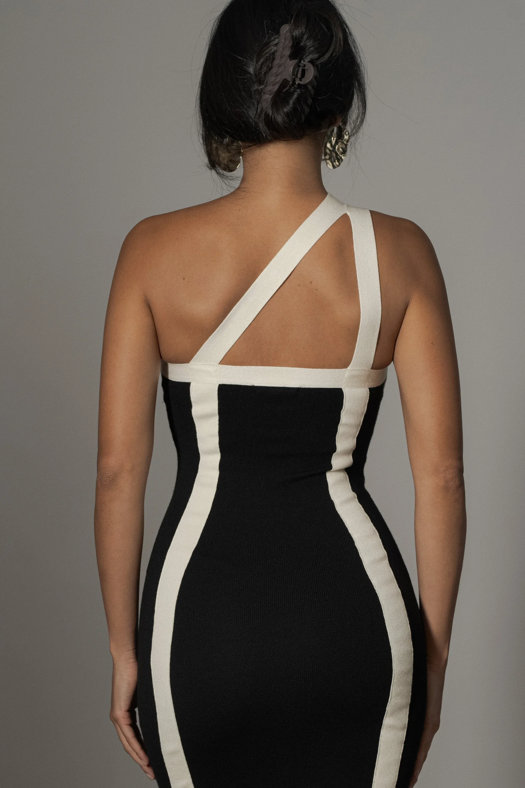 Black Breann Contrast Maxi Dress*JLUXLABEL Sale