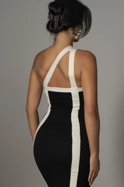 Black Breann Contrast Maxi Dress*JLUXLABEL Sale